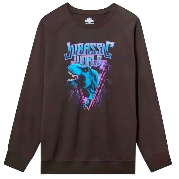 Torrid Black Jurassic World Sweatshirt NWT - Picture 1 of 11